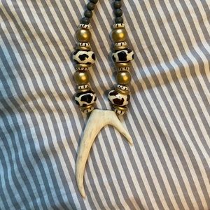 Antler necklace